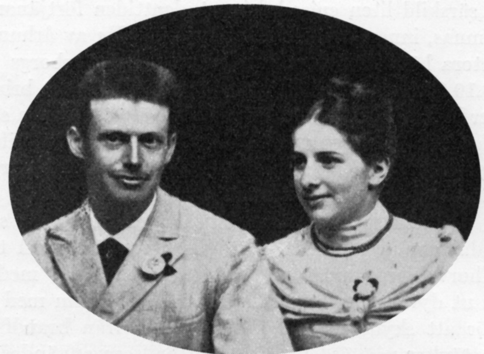 Ingeborg och Niels Finsen'
