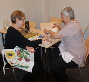 Lillian Andersson och Anitha Bruun