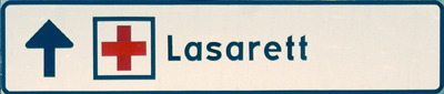 Gatuskylt i Lund