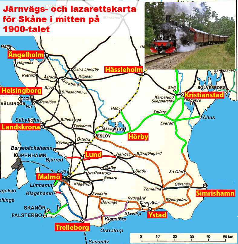 Skånska lazarett efter 1862