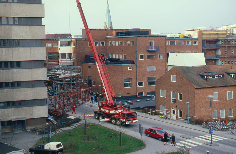 Förbindelsegång mellan Radiologien och Blocket