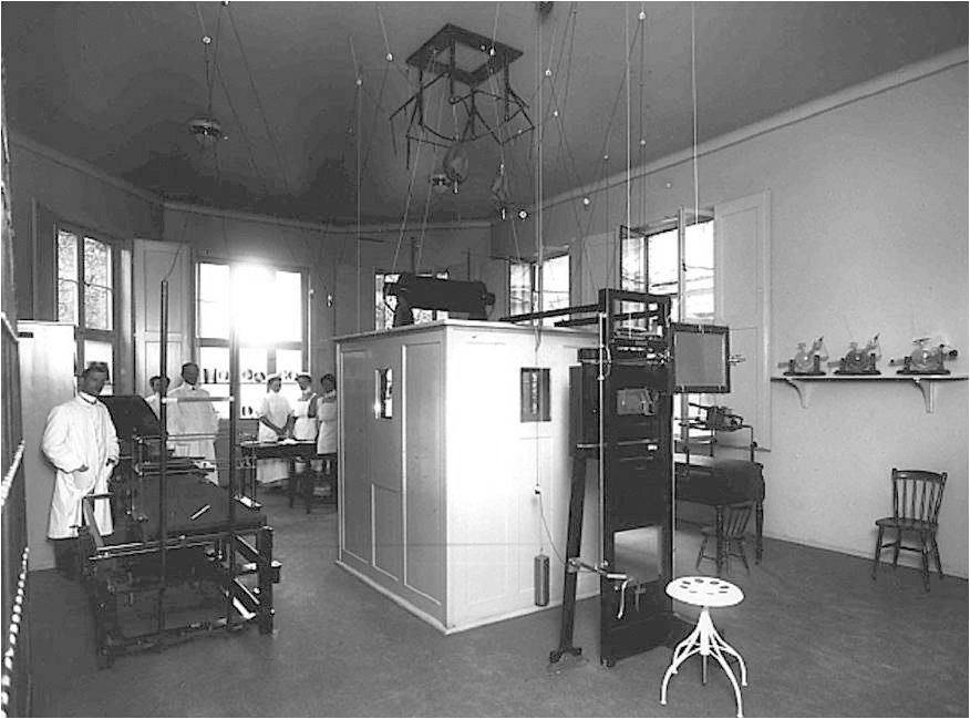 Sabbatsbergs röntgenavdelning 1910