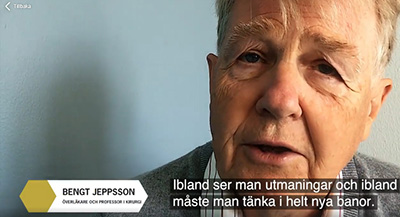 Bengt Jeppson om goda och skadliga tarmbakterier