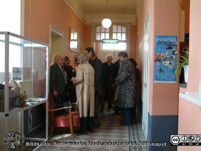 Sista visningen av dåvarande Medicinhistoriska Museet i Lund år 2006.
Medicinhistoriska Museet på St Lars-området i Lund. Sista visningen innan museet stängdes år 2006. Gustaf Arfwidsson vid dörren.
Nyckelord: Sista; Visning; 2006; St Lars; Medicinhistoriskt; Museum; Lund; Gustaf; Arfwidsson