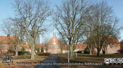 Annetorpshemmet i Lund
Fasad mot söder, mot Getingevägen. Foto 040314. Fil PICT2200.jpg.
Nyckelord: Park;Annetorpshemmet;Exteriört;Lund;Blinda;Komplicerat;Lyte