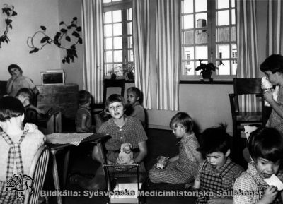 Barnpatienter på Vipeholms sjukhus
Vipeholm Barnpatienter. Foto, omonterat
Nyckelord: Kapsel 14;Foto;Omonterat;Barn;Barnavdelning;Barnpatienter;Vipeholm