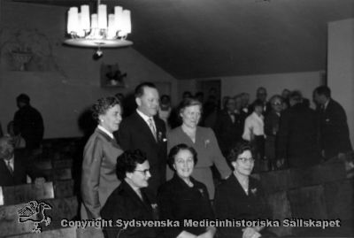 Fem medaljörer på Vipeholms sjukhus
Vipeholm fester. Medaljörer Originalfoto Omonterat
Nyckelord: Foto;Vipeholm;Personal;Personal;Kapsel 14;Omonterat