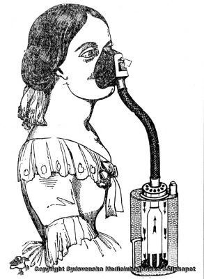 Kloroform-mask enligt John Snow, 1858
Medicinhistoriska museet i Lund. Anestesi. MS-8.623.22
Nyckelord: anestesi;Narkos;narkosapparat;kloroform;Reprofoto;Monterat;Kapsel 07