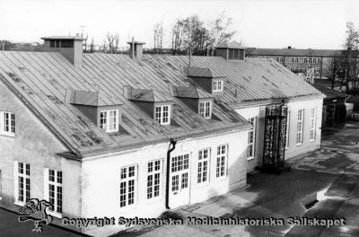 Vipeholms sjukhus, pannhuset
Foto Omonterat
Nyckelord: Vipeholm;Kapsel 15;Foto;Omonterat;Exteriört;Maskinhus;Panncentral