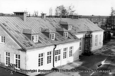 Vipeholms sjukhus, pannhuset
Foto Omonterat
Nyckelord: Vipeholm;Kapsel 15;Foto;Omonterat;Exteriört;Maskinhus;Panncentral