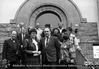 Direktionen 1992 - 1994, Eslöv-Orups-Hörbys sjukvårdsdistrikt
Kapsel 23 med bilder från Orup-Eslöv-Hörby sjukvårdsdistrikt. Kuvert med påskrift "Direktion 1992-1998" Bild märkt "Direktionen 1992-94". Originalfoto. Monterat.
Nyckelord: Kapsel 23;Orup;Eslöv;Hörby;Direktion