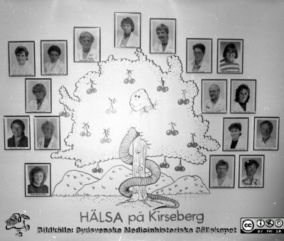 Hälsa på Kirseberg. Vårdcentral.
Album I 1993 Malmö, från fotograf Björn Henrikssons samling. Negativ.
Nyckelord: Album MAS I 1993;Malmö;Vårdcentral;Personal