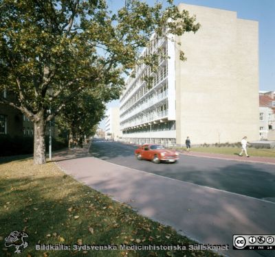 "Långa raden" på Malmö Allmänna Sjukhus
Album 1986 A i lasarettsfotograf Björn Henrikssons samling. MAS Malmö Allmänna Sjukhus. "Långa raden" 1986. Fysiologiska laboratoriet. Positiv filmbild.
Nyckelord: Album 1986A;MAS;Malmö_;Långa Raden