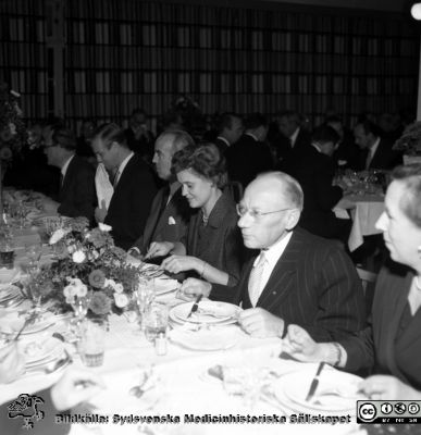 Invigningsfest
Pärm neg. MAS 1962-1966. Från fotograf Björn Henrikssons samling. Anna-Greta Skantze nr 3 från höger. Invigningsfest på MAS. Från negativ
Nyckelord: UMAS;MAS;Allmänna;Malmö_;Sjukhus;Invigning;Fest