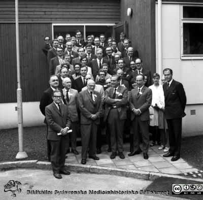 Dermatologkongress i Malmö 1970.
Pärm neg. MAS 1967-1972. Från fotograf Björn Henrikssons samling. Påskrift: "Hudkliniken, dermatologkongress, 16/9-70". Från negativ
Nyckelord: UMAS;MAS;Malmö_;Allmänna;Sjukhus;Kongress;Dermatologi;Hud