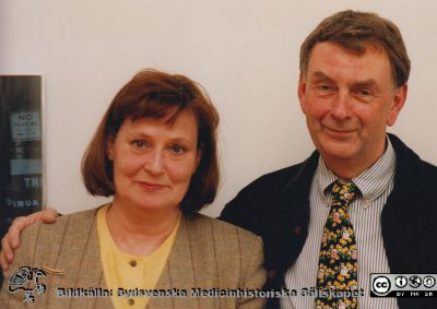 Jan Westin och sekr. Inger Fredriksson
Jan Westin (klinikchef på medicinska kliniken i Lund) tillsammans med sin mångåriga sekreterare Inger Fredriksson. Foto på 1990-talet.
Nyckelord: Lasarettet;Lund;Universitetssjukhuset;USiL;Intern;Medicin