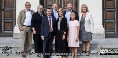 Lunds universitets ledning i maj 2024.
Lunds universitets ledning i maj 2024. Från vänster: Viktor Öwall, Kristina Eneroth, Erik Renström, Per Mickwitz, Lena Eskilsson, Jimmie Kristensson, Susanne Kristensson och Ann-Kristin Wallengren.
Nyckelord: Lunds universitet;Universitetsledningen