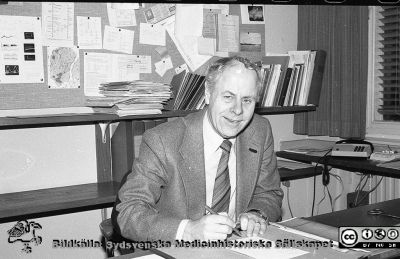 Professor Börje Johansson
Professor Börje Johansson, fysiologiska institutionen i Lund. Foto Olle Hammar.
Nyckelord: Fysiologisk;Institution;Universitetet i Lund;Medicinska Fakulteten