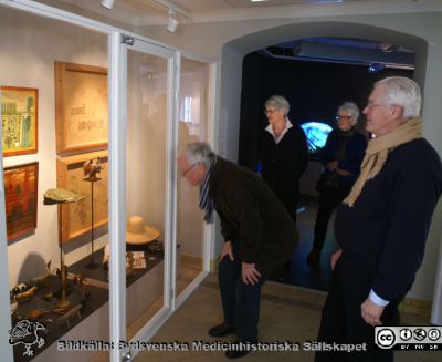 Besökare på Livets museum i Lund 2013
Birgitta och Anders Ek med gästande vänner från Östergötland. Här vid St Lars-delen.
Nyckelord: Livets;Museum;St Lars;Psykiatri