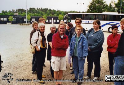 Ortopediska kliniken + anestesikliniken i Lund. Personalutflykt. Österlen. 
Från ortoped klin album 01, Lund. Fotograf Berit Jakobsson. 2001. Ortopediska kliniken + anestesikliniken. Personalutflykt.
Nyckelord: Lund;Universitetssjukhus;USiL;Kliniker;Ortopedi;Personal;Personalutflykt;Anestesi