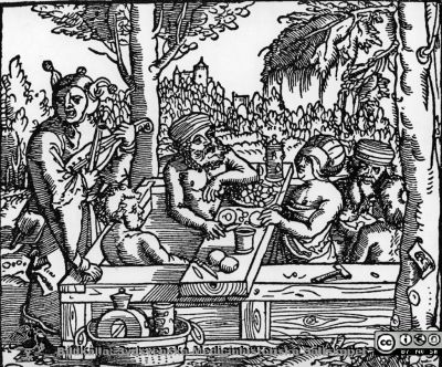 Bad i naturvarm källa
Hygien. MS-8.485. Träsnitt från 1519. Reprofoto, Monterat
Keywords: Hygien;Bad;Källa;Träsnitt;1519;1500-talet;Foto;Monterat;Kapsel 09