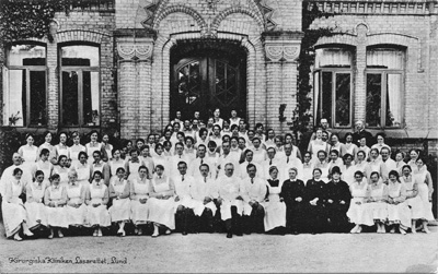 Kirurgiska klinikens anställda 1923