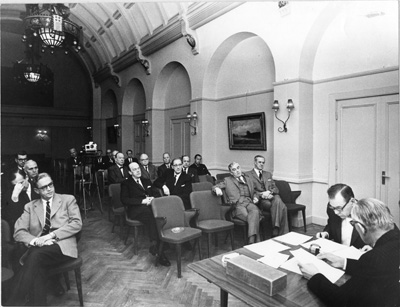 Sammanträde, Läkaresällskapet i Lund