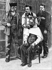 En röntgensk projektilsökare c:a 1897