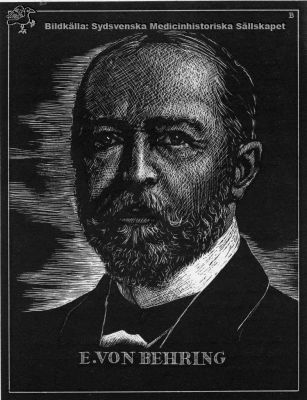 Emil von Behring, nobelpristagare 1901
Emil von Behring 1854-1917. Belönad 1901 med Nobelpriset i fysiologi eller medicin. Tryck utan känd proveniens.
Nyckelord: Porträtt;Emil;von Behring;Nobelpriset;Fysiologi;Medicin;Kapsel 11