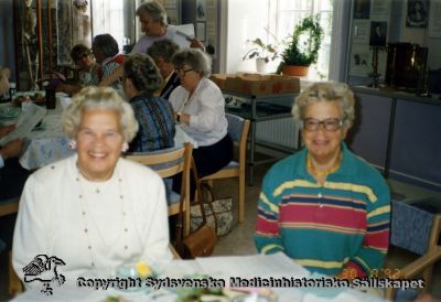 Två ideellt arbetande hjälpkrafter till Medicinhistoriska Museet i Lund
Medicinhistoriska Museet St Lars. Systrarna Hammarberg (Anna-Greta och Ing-Britt, "Bittan")
Nyckelord: Medicinhistoriska;Museet;Personal;St Lars;Hammarberg;Anna-Greta;Ing-Britt;Bittan