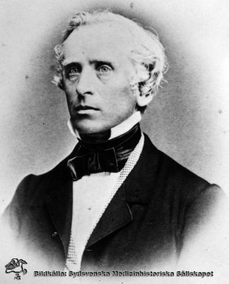 Carl Fredrik Nauman 1816 - 1892. Professor i anatomi i Lund.
 Foto Omonterat
Nyckelord: Carl;Fredrik;Nauman;Porträtt;Reprofoto;Kapsel 12
