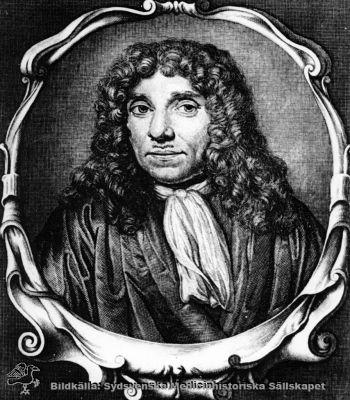 Antonie van Leeuwenhoek
Mikroskopets uppfinnare (1632-1723). Reprotryck Omonterat. Proveniens okänd.
Nyckelord: Leeuwenhoek;mikroskop;mikroskopi;Kapsel 12