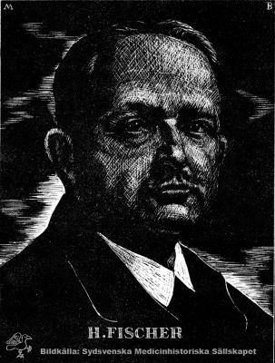 H. FISCHER, född 1881
Belönad 1930 med Nobelpriset i kemi "för hans arbeten över blad- och blodfärgämnenas konstitution samt för hans syntes av hämin". Reprotryck Monterat
Nyckelord: Nobelpris;Nobelpristagare;Kemi;Reprotryck;Kapsel 12