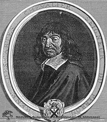 René Descartes (Cartesius)
CHEVALIER SEIGNEUR DU PERRON. RENÉ DES - CARTES. Text nederst, finstilt; Frans Hals pinxit, EdelincK Sculp, GP. R. Reprotryck Monterat
Nyckelord: Cartesius;Renée;Descartes;Reprotryck;Monterat;Kapsel 12