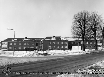 Avdelning 82 på St Lars, nyöppnad, 1987
Sjukhusfotograferna i Lund. Pärm Negativ, Dia, 1987.	24-87. Avdelning 82 på St Lars, nyöppnad efter ombyggnad. Från negativ
Nyckelord: Lund;Lasarettet;Universitetssjukhus;USiL;Psykiatrisk;Klinik;Avdelning;St Lars