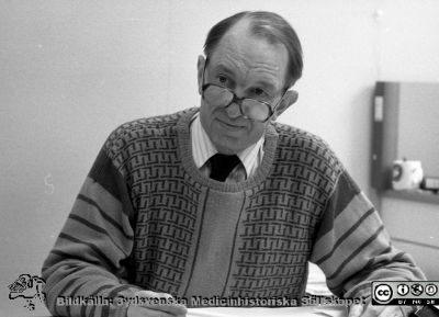 Docent Inge Dahn
Sjukhusfotograferna i Lund. Pärm Negativ, Dia, 1987. 62/1987. Docent Inge Dahn, kirurg och administratör. Från negativ.
Nyckelord: Lund;Lasarettet;Universitetssjukhus;USiL;Kirurgisk;Klinik;Administration