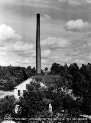 Vipeholms sjukhus. Pann- och maskinhhuset.
Vipeholm exteriört. Pann- och maskincentral. Foto Omonterat
Nyckelord: Vipeholm;Externt;Foto;Omonterat;Kapsel 15;Panncentral;Maskincentral