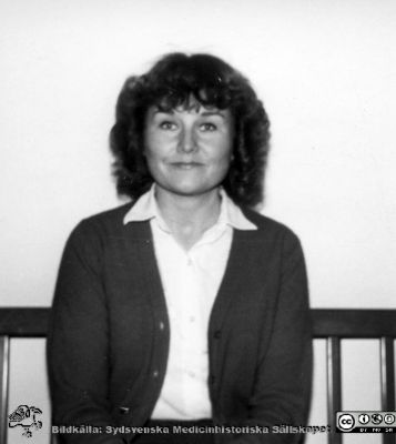 Lena Svawell
Kapsel 23 med bilder från Orups direktion 1983-85. Lena Svavell. Originalfoto. Ej monterat
Nyckelord: Kapsel 23;Orup;Direktion;Porträtt;Personal