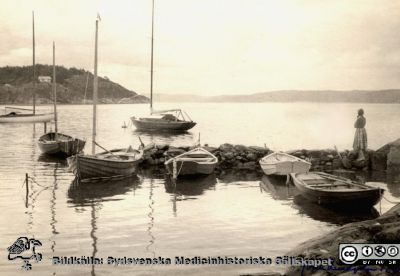 Gullmarsfjorden vid Erik Essen-Möllers Alsbäck nära Lysekil
Gullmarsfjorden vid Erik Essen-Möllers Alsbäck en bit innanför Lysekil. Bildkälla Håkan Westling 2016.
Nyckelord: Psykiatri;Brygga;Båtar