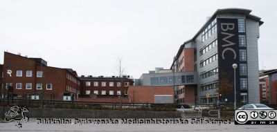 Lasarettet i Lund, mars 2012 
Patologiska, rättsmedicinska och inflammations/immonologi-avdelningarn. Norra delen av BMC-längan. Foto söderut från Baravägen.
Nyckelord: Lasarettet;Lund;Universitetssjukhus;USiL;Universitet;Medicinsk;Fakultet;BMC