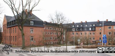 Universitetssjukhuset SUS Lund, mars 2012
1918 års kvinnoklinik, nu rehabhus. Fasader mot norr och öster.
