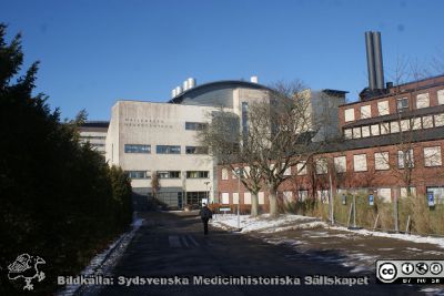 Wallenberg Neurocentrum vid Biomedicinskt Centrum (BMC).
Lunds Universitet Till höger gamla fysiologiska institutionen, nu medicinska fakultetens kanslihus.
Nyckelord: Wallenberg Neurocentrum;Biomedicinskt Centrum (BMC);Lunds Universitet