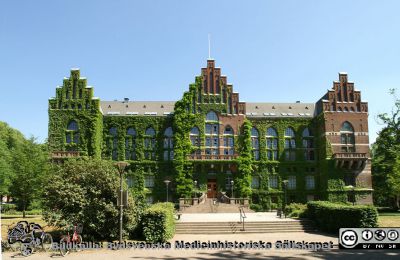 Universitetsbiblioeket i Lund. 
Foto Berndt Ehinger 2018-06-08.
Nyckelord: UB Lund;Universitetsbiblioteket i Lund;Lunds Universitet