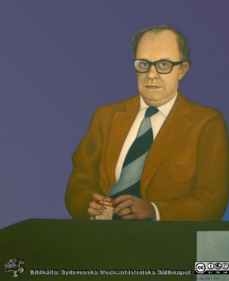 Lennart Nilsson, professor i psykiatri i Lund
Lennart Nilsson (1921-1977), professor i psykiatri i Lund 1967 - 1977. Postumt porträtt på psykiatriska kliniken i Lund av Merete Herrström 1984.
Nyckelord: Lasarettet;Lund;USiL;Universitetssjukhuset;Psykiatriska;Kliniken