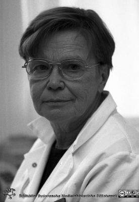 Dr. Lisbeth Messeter
Blandade negativ, omärkta år 1988-1995 (lösa bilder). Dr. Lisbeth Messeter, chef för blodcentralen 1987-1997. Från negativ
Nyckelord: Lasarettet;Lund;Universitetssjukhuset;USiL;Blodcentralen